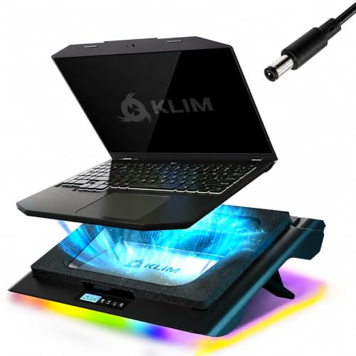 Everest Plus Laptop Cooling Pad, Turbo-Fan Up to 6300 RPM, USB DC 2 Modes