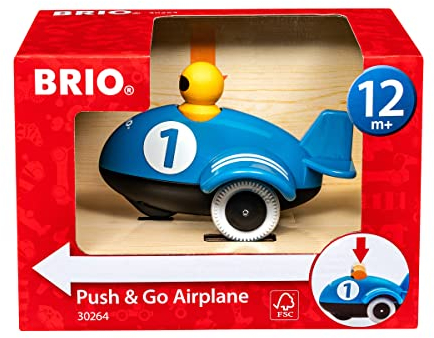 BRIO 30264 Push & Go Flugzeug