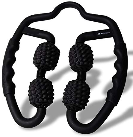 BODYREST Muskel-Massageroller, Faszienroller & Selbstmassage. Anti Cellulite, Nacken, Schulter, Oberschenkel, Beine und Arme. Entspannung um die Welt der Faszien