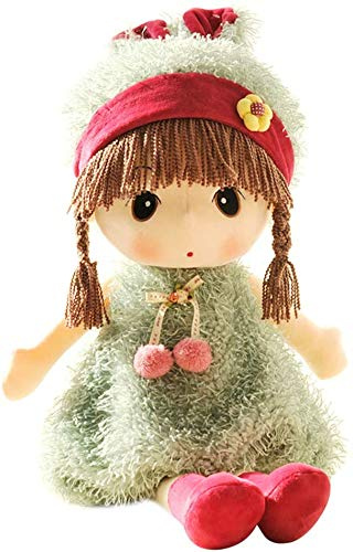 Bprtcra Muñecas de Peluche Muñecas Trapo Bebe de Encantador Dulce Niña, Historieta de la muñeca de Peluche de Juguete de Felpa Boda muñeca de Trapo, Juguete de Peluche para niña, Type C 45CM