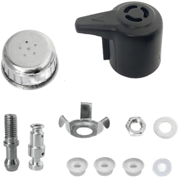 ESMUSSSEIN 11pcs Steam Release Float Valve Replacement Set Universal Electric Pressure Valve,Steam Release Handle Sealing Ring Anti Block Shield for Instant Pot 3,5,6 Qt