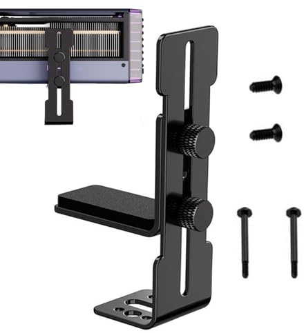 GPU-stöd Grafikkortshållare Med Fast Metallfäste, Stabilisator och Anti-sag Hållare