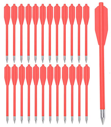 Crossbow Bolts Arrows 6.3 Plastic Hunting Arrows for 50-80lbs Mini Crossbow Archery Pistol - Fishing Hunting Target Practice