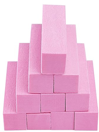 Blocchi Lime Per Unghie 4 Lati Spugna Per Unghie Strisce Tamponi Leviganti Levigatura Lucidatura Strumenti Per Manicure 10 Tamponi Professionali Preparati Per La Toelettatura E E