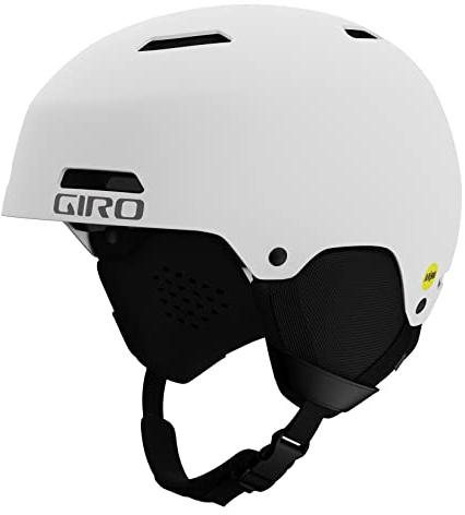 Giro Ledge MIPS Asian Fit - Casco da sci per uomini, donne e ragazzi, colore bianco opaco, taglia L (59-62,5 cm)