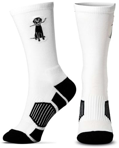 ChalkTalkSPORTS Hockey Socks - Performance Crew Socks for Hockey Players - Dog - Youth
