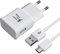 Caricabatteria Veloce per Telefono Samsung, Adattatore Caricatore Rapido Spina USB con Cavo di Ricarica USB tipo C Compatibile con Galaxy A13, S10, S9, S8 Plus, S10e, A51, A53, A54 5G, A33, A40, A30