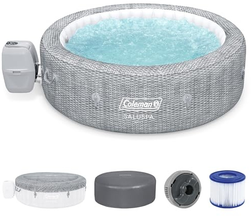 Coleman SaluSpa Sicily Energy-Efficient 5-7 Person Inflatable Hot Tub