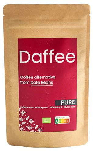 Daffee - Organic Ground Date Seeds Coffee Alternative Pure (250, Grams)