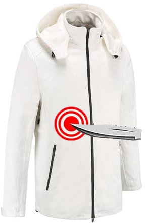 COYEUX Schnitt- und Schnittschutzjacke, Stealth-Schutzmantel, Starke Reißfestigkeit, bequem, atmungsaktiv, für Schutzausrüstung im Einsatz