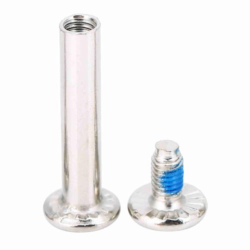 UPALDHOU 10pcs Skating Wheel Screws, 31mm for Front Wheel, 36mm for Rear and Brake Bolt, Inline Skate Replacement, Skates Hardware (Inner Length 36mm