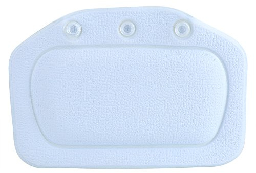 Coussin de Baignoire, Coussin de Bain Antidérapant Ergonomique Rembourré en Mousse Souple Repose Tete Baignoire pour la Maison la Salle de Bain (Bleu)