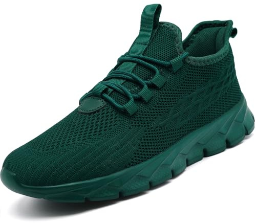 FZJIALI Sportskor herr skor, löparskor, sneakers, sommarskor, slip-on-sneakers, löparskor för gata, promenadskor, joggingskor, fitness, herrskor