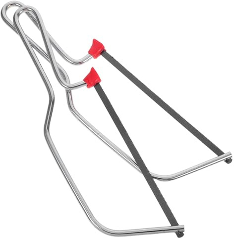 FIXOSHEE 2pcs Woodworking Tool Mini Fretsaw for Students Diy Enthusiasts and Cutting