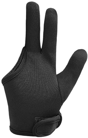 Eson Heat Resistant Gloves 3 Finger for Hair Styling, Professional Heat Resistant Protection Gloves for Hair Styling Curling Wand Flat Iron Unisex Anti-hot Insulation Three Finger Glove