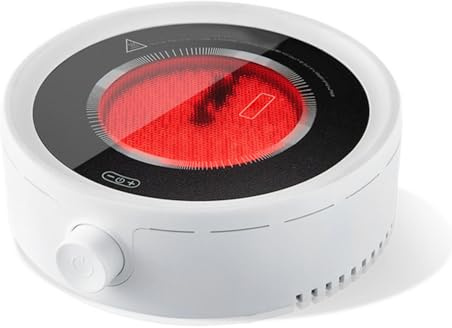 Stove à thé électrique CheoTime, plaque chauffante en céramique électrique compacte, petit cuisinière électrique pour bouillant du thé à café au lait d'eau avec bouton réglable