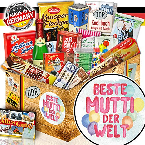 Beste Mutti der Welt - Ossi Paket - Geschenke für Geburtstag