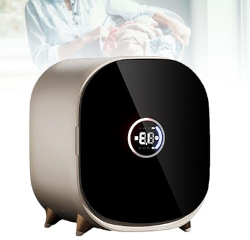 SENJINGHUA Piccola asciugatrice elettrica, asciugatrice portatile touch screen LCD, asciugatrice a condensatore, asciugatrice centrifuga, capacità di carico 0,8 kg, adatta per appartamenti e camper