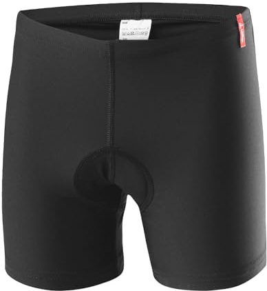 Löffler Kinder KI. RADUNTERHOSE Elastic Unterhose, Schwarz, 128