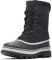 Sorel CARIBOU WATERPROOF Men's Snow Boots, Black (Black x Dark Stone), 13 UK