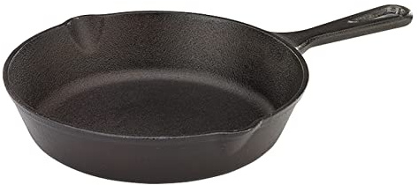 Mercer Culinary Pre-Seasoned Cast Iron Skillet, 8-Inch