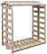 Festnight Kaminholzregal Aussen Brennholz-Lagerschuppen Feuerholz Unterstand Kaminholzregal Außen Brennholzregal Firewood Rack 150x90x176 cm Imprägniertes Kiefernholz