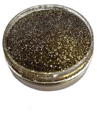 Glitter argentati per vernice emulsionante; glitter per pittura per la decorazione delle pareti, perfetti sia per interni che per esterni - vari colori (Tortora)