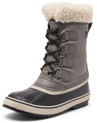 Sorel Winter Carnival Boot Wp Women's Winter Boots, Quarry Black 2024 2025, 7.5 UK