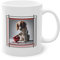 YOMYLE Tasse à Offrir Abordable - Chien Epagneul Breton & Coeur – Cadeau Pas Cher Homme Femme