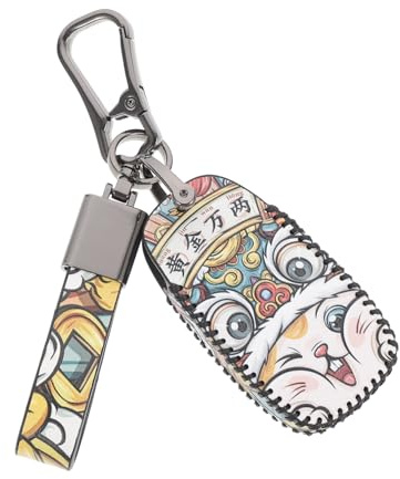 FOYTOKI Funda para Llave Remota de Coche Agarre Cómodo y Protección Integral, Accesorio Práctico para Guardar Llaves Bolso Coche