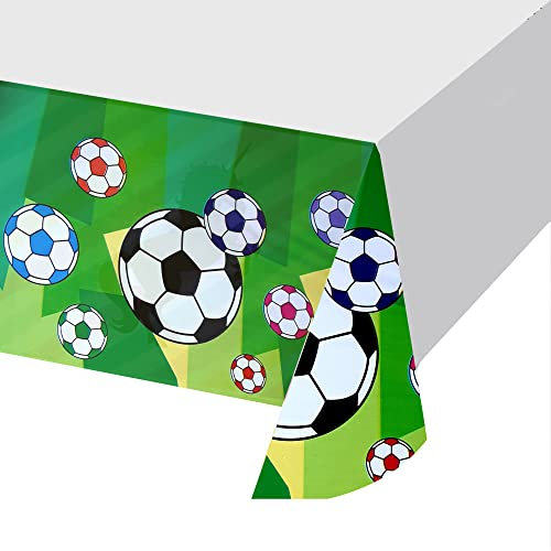 Tischdecke, Geburtstagsdekoration, Tischdecke für Babyparty, Candy Bar, Geburtstag (FuTBOL)