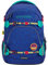 coocazoo Schulrucksack Mate „Deine Freunde, Brudi“ blau/rot/türkis, ergonomischer Tornister, höhenverstellbar mit Brustgurt und Hüftgurt für Jungen und Mädchen ab der 5. Klasse, 30 Liter