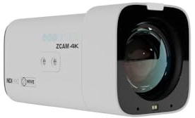 PTZOptics Studio 4K Camera with 20x Zoom, NDI HX2 Connectivity, Compact Construction, and 16x Digital Zoom (White)