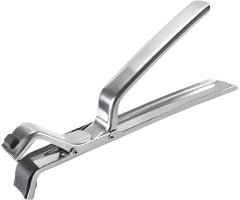 Anti-Scalding Clip Bowl Plate Clamp,2025 New Stainless Steel Heavy Duty Kitchen Utensil Tongs,Serving Food Tongs Tweezers, Multi-Purpose Cooking Tools for,Kitchen Cooking Tools, Plates, Air Fryer
