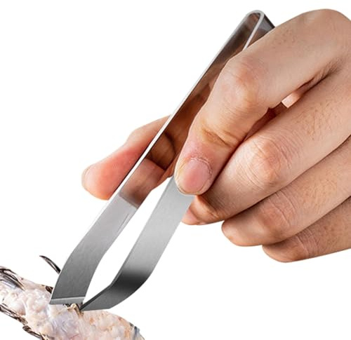 Pinze per spine di pesce: rimozione con acciaio inossidabile ispessito, design obliquo, strumento di presa durevole | Pulitore di spine di pesce facile da usare per rimuovere l'osso
