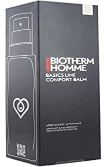 BIOTHERM HOMME Basics Line Ultra Comfort Balm, Balsamo Dopobarba Idratante, Per Tutti i Tipi di Pelle, Effetto Lenitivo, Pelle Morbida e Idratata, Anti-Rossori e Irritazioni, Con Life Plankton, 75 ml