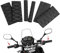 WALLFID - Funda de mango de moto termorretráctil antideslizante, fácil de resolver el envejecimiento de las manos pegajosas, compatible con el mango Ducati Honda Yamaha (textura de malla)