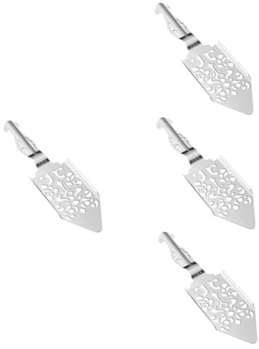 CHILDWEET 4piezas Cuchara De De Inoxidable Filtro Cuchara De Cubo Para Bebidas Accesorio y Cocina Para