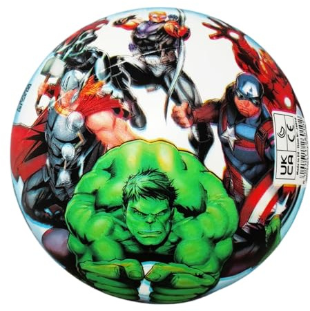 Cucuba Pallone Bioball dei Supereroi 18 cm per Pallamano Mare Spiaggia Giardino