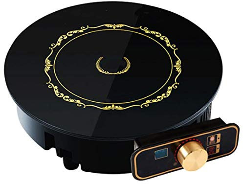 XGHW Table de Cuisson à Induction Table de Cuisson Smart Touch Electric Portable Unique électrique cuisinière Plaque chauffante Plaque de Cuisson Petits ustensiles de Cuisine Rond Noir