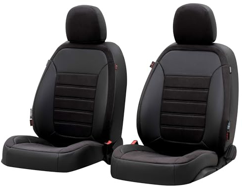 Walser Passform-Sitzbezug Bari, Schonbezug für VW Passat Comfortline 08/2014-Heute, 2 Einzelsitzbezüge Sportsitze