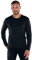 emilio adani Herren Herren Langarm-Shirt My Favorite, 35662, 35662, Schwarz in Größe L
