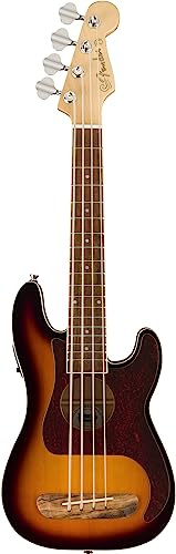 Fender, 4-String Ukulele, Right, 3-Color Sunburst (0970583500)