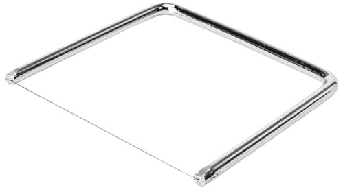 Affettatrice per formaggio – in acciaio inox con filo – Taglierina per formaggio – Affettatrice per burro – taglierina portatile per formaggio – taglierina compatta per formaggio burro uova