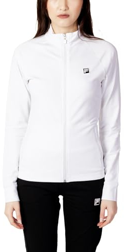 FILA Benidorm Track Giacca, Bianco, XS Donna