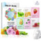 Lot de 6 Masque Hydratant Visage Probuk Masque Visage Tissu Facial Hydratant, 6 Types Masque Visage au Fruit, Masque de Beauté pour Tous les Types de Peaux, Hydratation Profonde avec Effet Immédiat