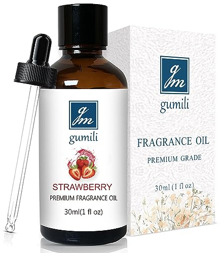 GM Gumili Strawberry Fragrance Oil, Perfume Oil for Women, Diffuser, 1 Oz