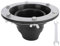 Tent Roof Stove Jack Kit, Silicone Flue Flashing for Pipe 4.5 0cm, Heat Resistant, Easy Installation, Fits Any Roof Pitch, Ideal for Bell Tents, Yurts, Cabins, Sheds (Black)