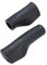 BBB Cycling Mamba Lenkergriffe - Dual-Density-Kraton-Gummi - Fahrradgriffe mit rutschfestem Design - 92mm und 130mm - Schwarz - BHG-101