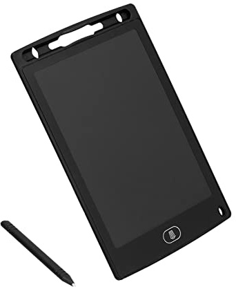 KIMISS Tablette d'écriture Numérique pour Les Enfants et Les Adultes - Écriture Tablette 8,5 Pouces en Plein écran LCD Porte d' Numérique avec Stylo pour Dessin, Graffiti, Dossier de Réunion -